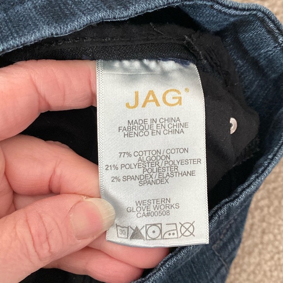 Jag Jeans Pull-on Slim Leg Dark-Wash Jeans - Picture 9 of 10